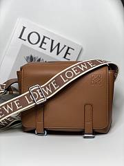 Loewe Postman Bag Brown Size 23x18x9CM - 5