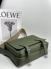 Loewe Postman Bag Green Size 23x18x9CM - 4