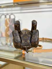 LV Pooch Bag Monogram Brown Size 7x11x7cm - 5