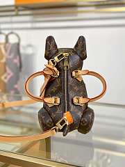 LV Pooch Bag Monogram Brown Size 7x11x7cm - 2