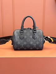 LV Speedy Bandoulière 18 Black Size 18x12x10cm - 5