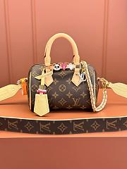 LV Speedy Bandoulière Monogram 18 Brown Size 18x12x10cm - 2