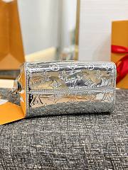 LV Speedy Bandoulière 20 Silver Size 20x13x12cm - 2