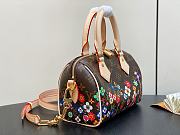 LV Speedy Bandoulière Monogram Flower Size 13x12x20cm - 3