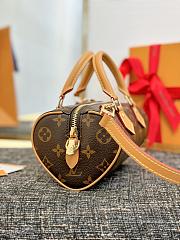LV Speedy Bandoulière Nano Dating Size 10x11x18cm - 2