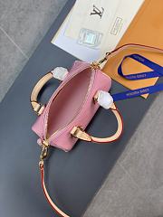 LV Speedy Pink Patent Leather Size 16x19x7cm - 5