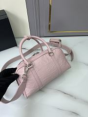 Prada Antique Top Handle Bag Pink 24x12.5x7cm - 2