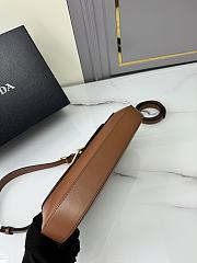 Prada Brown Maternity Bag with Pointed Lock 25CM - 2