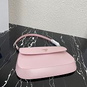 Prada Cleo Brushed Leather Pink 31x18x4.5cm - 5