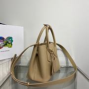 Prada Double Saffiano Beige Size 26x19x12cm - 4