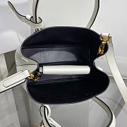 Prada Double Saffiano White Size 26x19x12cm - 3