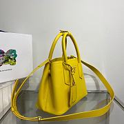 Prada Double Saffiano Yellow Size 26x19x12cm - 3