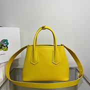 Prada Double Saffiano Yellow Size 26x19x12cm - 2