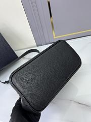 Prada Double Saffiano Black Leather Tote Bag 25x18x12cm - 4