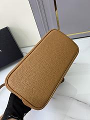 Prada Double Saffiano Brown Leather Tote Bag 25x18x12cm - 2