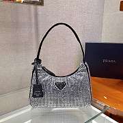 Prada Duchesse and Crystal Black 22x17x6cm - 5