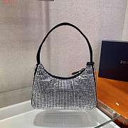 Prada Duchesse and Crystal Black 22x17x6cm - 6
