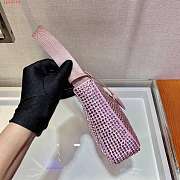 Prada Duchesse and Crystal Pink 22x17x6cm - 5