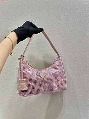 Prada Duchesse and Crystal Pink 22x17x6cm - 2