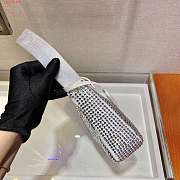 Prada Duchesse and Crystal White 22x17x6cm - 5