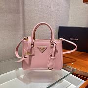 Prada Galleria Saffiano Pink Leather Micro 20x15x9cm - 1