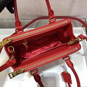 Prada Galleria Saffiano Red Leather Micro 20x15x9cm - 4