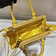 Prada Galleria Saffiano Yellow Leather Micro 20x15x9cm - 4