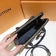 Prada Galleria Saffiano Black Leather Micro 20x15x9cm - 5