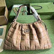 GG Deco Tote Bag Beige Size 43x28x8CM - 1