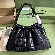 GG Deco Tote Bag Black Size 43x28x8CM - 3