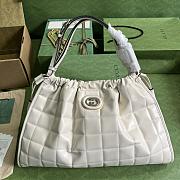 GG Deco Tote Bag White Size 43x28x8CM - 2