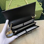 GG Denim Jackie 1961 Wallet on Chain Size 19x10x3CM - 3