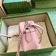 GG MARMONT MINI PINK BAG 634936 Size 18x12x6CM - 6