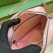 GG MARMONT MINI PINK BAG 634936 Size 18x12x6CM - 4