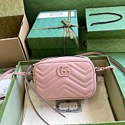 GG MARMONT MINI PINK BAG 634936 Size 18x12x6CM - 3