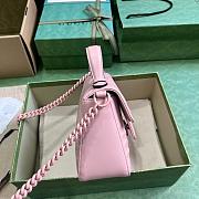 GG MARMONT MINI PINK BAG 702563 Size 15x21x8CM - 5