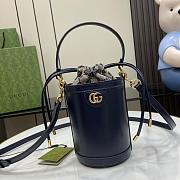 GG OPHIDIA BUCKET BAG 760201 Size 11x23x8CM - 4