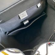 Gucci Backpack Supreme Black Grey Size 42x34cmx16cm - 2