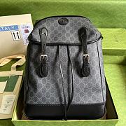 Gucci Backpack with Interlocking Black Size 43x26x18cm - 1