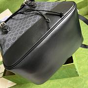 Gucci Backpack with Interlocking Black Size 43x26x18cm - 5