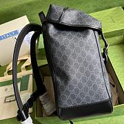 Gucci Backpack with Interlocking Black Size 43x26x18cm - 4