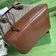 Gucci Backpack with Interlocking Brown Size 43x26x18cm - 5