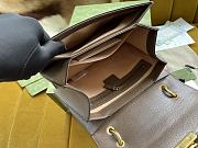 Gucci Bag in Brown with Bee-Lock Monogram Size 25x17x13CM - 6