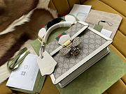 Gucci Bag in White with Bee-Lock Monogram Size 25x17x13CM - 5