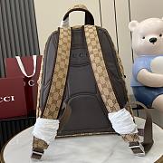 GUCCI BEIGE BACKPACK LOGO 800265 Size 40x36x23cm - 6