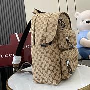 GUCCI BEIGE BACKPACK LOGO 800265 Size 40x36x23cm - 3