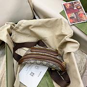 Gucci Belt Bag GG Supreme Ebony Size 24x13x5CM - 3