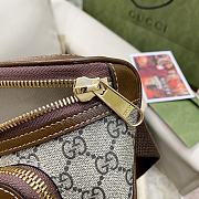 Gucci Belt Bag GG Supreme Ebony Size 24x13x5CM - 2