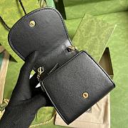 Gucci Blondie Card Case Black Size 12.5x11x2.5CM - 2