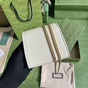 Gucci Blondie Card Case White Size 12.5x11x2.5CM - 4